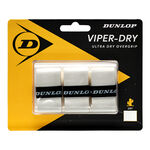 Sobregrips Dunlop D TAC VIPERDRY OVERGRIP WHITE 3PCS